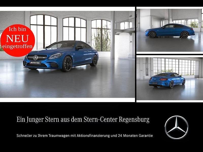 Blau Gebraucht 2023 Mercedes C43 AMG Urban Coupé | 56.480 € (Fairer Preis) - Bild 1/4