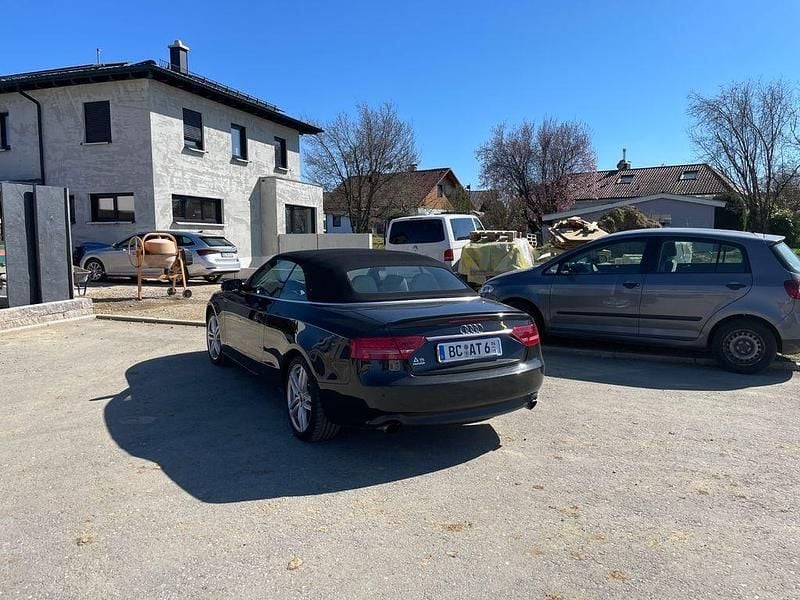 Gebraucht Audi A5 Cabriolet 211 PS (155 kW) 2009 Schwarz Cabrio