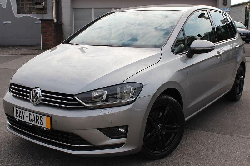 Gebraucht VW Golf Sportsvan Sound 125 PS (91 kW) 2017 Tungsten silver Van / Kleinbus