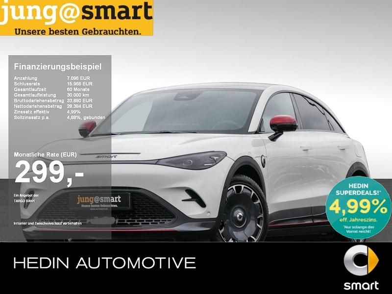Digital white Gebraucht 2024 Smart #3 Anniversary Edition SUV | 34.990 € (Superpreis) - Bild 1/4