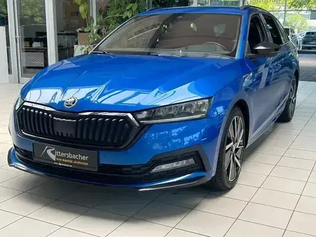 Gebraucht Skoda Octavia SportLine 150 PS (110 kW) 2023 Blau Kombi