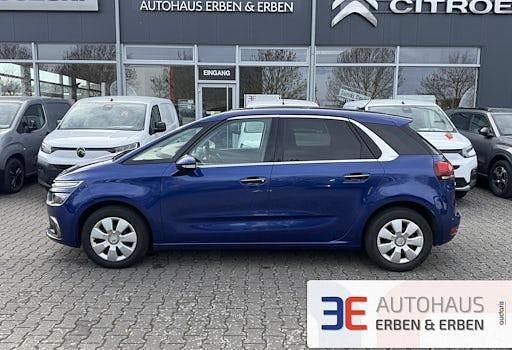 Gebraucht Citroën C4 SpaceTourer Shine 120 PS (88 kW) 2017 Blau Van / Kleinbus