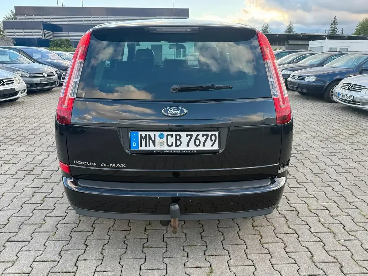 Gebraucht Ford C-MAX 101 PS (74 kW) 2009 Schwarz Van / Kleinbus