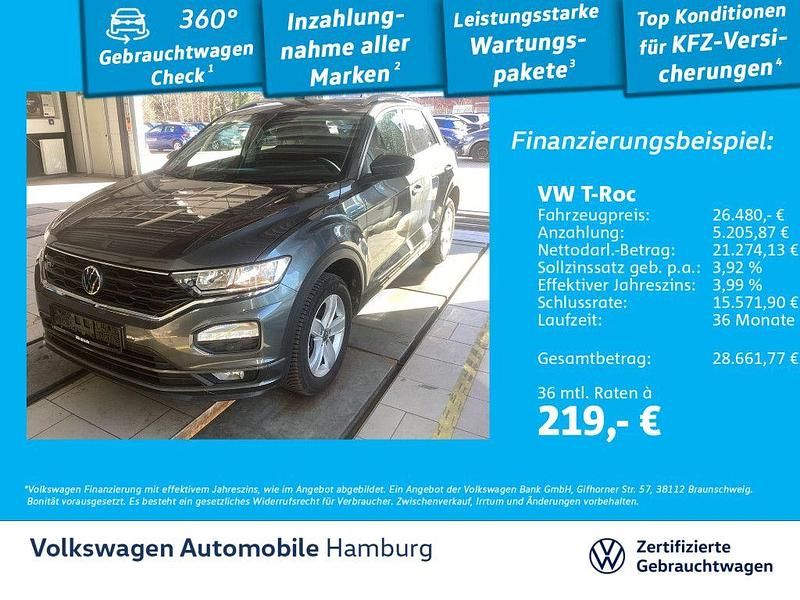 Gebraucht VW T-Roc Active 150 PS (110 kW) 2022 X3 indiumgrau metallic SUV