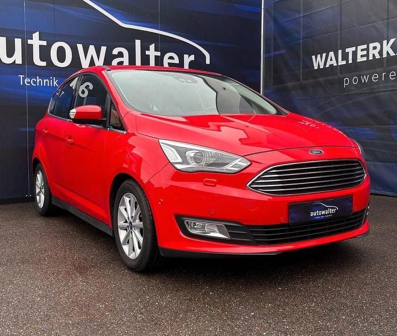 Gebraucht Ford C-MAX Titanium 150 PS (110 kW) 2018 Rot Van / Kleinbus