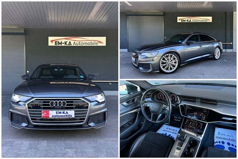 Grau Gebraucht 2018 Audi A6 S-line plus Limousine | 24.900 € (Fairer Preis) - Bild 1/4