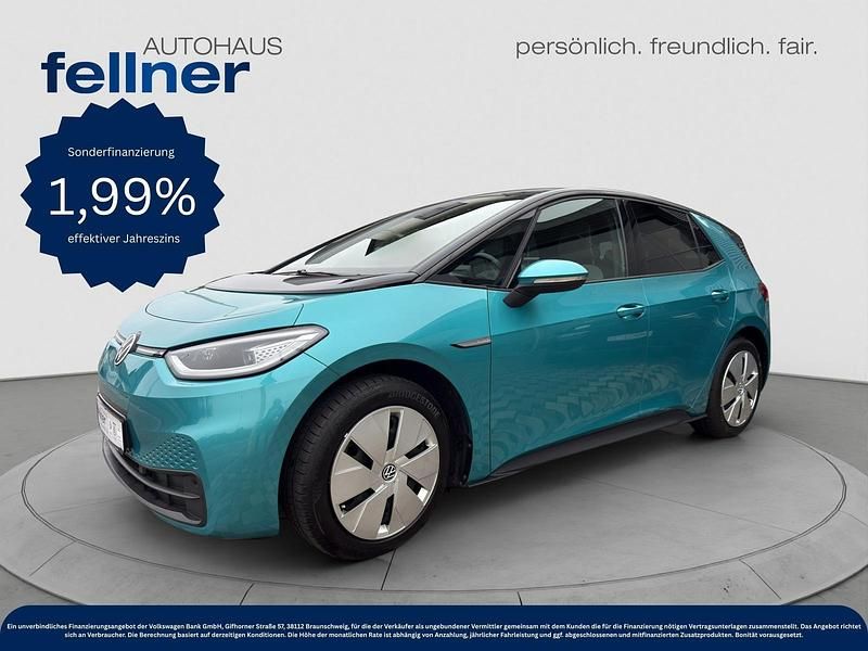 Makenatürkis metallic Gebraucht 2021 VW ID.3 Pure Kleinwagen | 18.990 € (Fairer Preis) - Bild 1/4