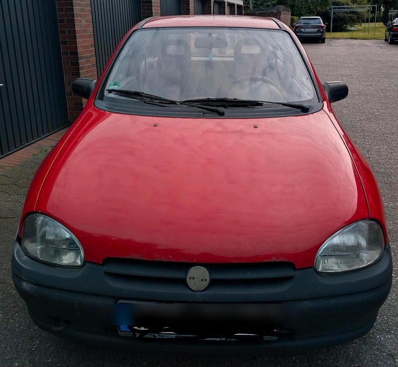 Rot Gebraucht 1995 Opel Corsa Swing Kleinwagen | 551 € - Bild 1/4