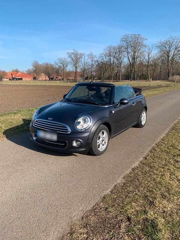 Gebraucht Mini Cooper Cabriolet 122 PS (89 kW) 2012 Blau Cabrio