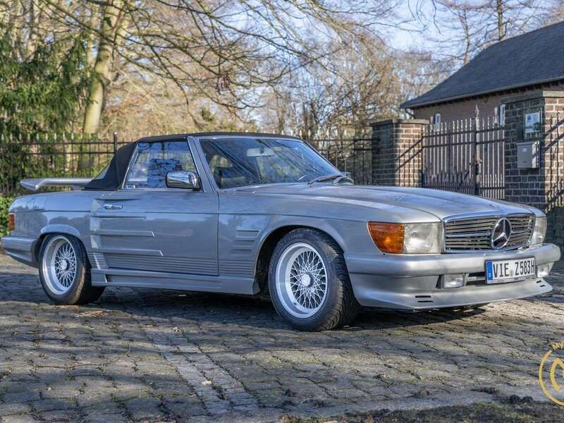 Silber Gebraucht 1983 Mercedes SL280 Cabrio | 33.900 € - Bild 1/4
