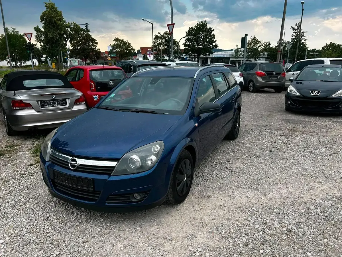 Gebraucht Opel Astra 125 PS (91 kW) 2005 Blau Kombi