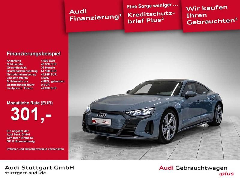 Andere farbe Gebraucht 2022 Audi e-tron GT quattro Ambiente Limousine | 63.840 € (Teuer) - Bild 1/2