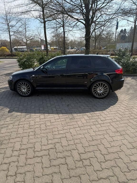 Gebraucht Audi A3 S-Line 140 PS (102 kW) 2008 Schwarz Kleinwagen