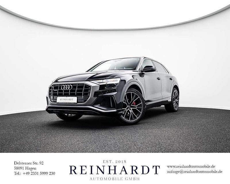 Tiefschwarz Gebraucht 2019 Audi Q8 S-Line SUV | 45.940 € - Bild 1/1