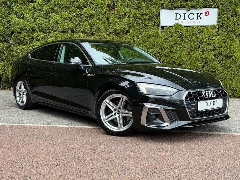 Schwarz Gebraucht 2022 Audi A5 Business Coupé | 25.250 € (Guter Preis) - Bild 1/4