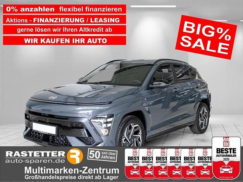Ecotronic grey Neu 2025 Hyundai Kona N Line SUV | 27.680 € (Fairer Preis) - Bild 1/4