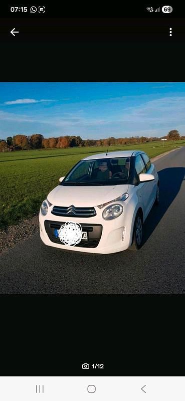 Gebraucht Citroën C1 72 PS (52 kW) 2020 Weiß Kleinwagen