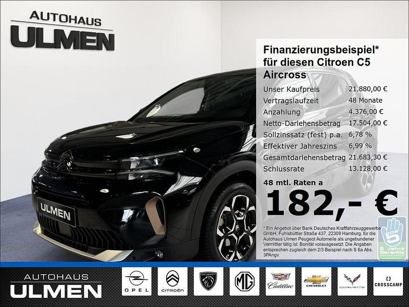 Schwarz Gebraucht 2023 Citroën C5 Aircross PureTech SUV | 21.880 € (Fairer Preis) - Bild 1/4