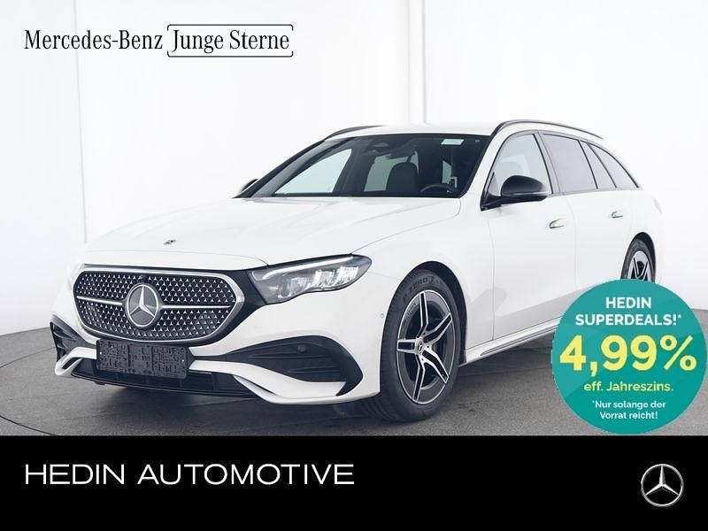 Weiß Gebraucht 2024 Mercedes E220 AMG Kombi | 49.890 € (Superpreis) - Bild 1/4