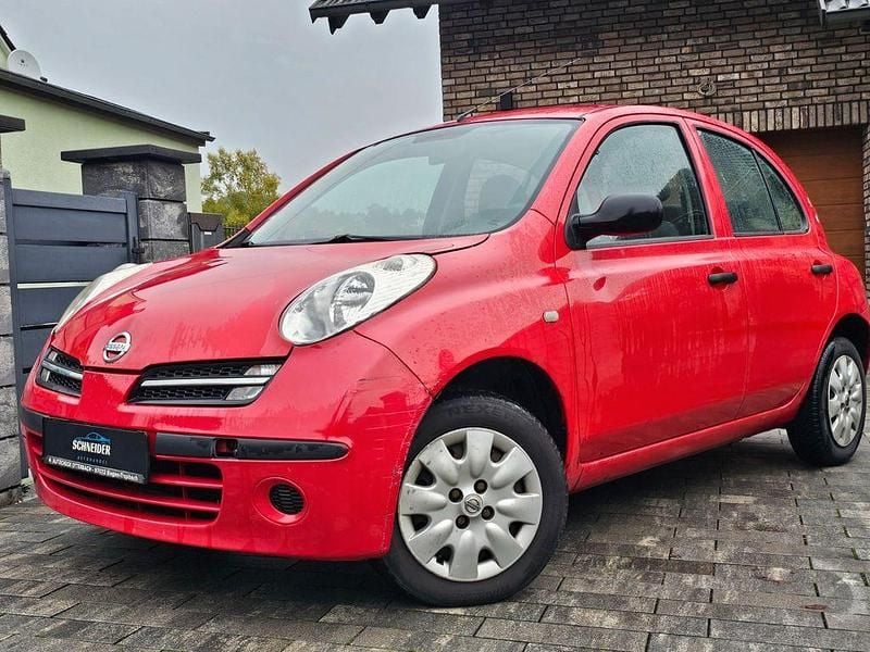 Rot Gebraucht 2006 Nissan Micra Kleinwagen | 790 € (Guter Preis) - Bild 1/4