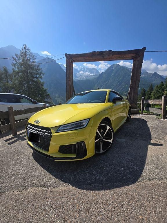 Gelb Gebraucht 2022 Audi TT S-Line Coupé | 32.000 € (Superpreis) - Bild 1/4