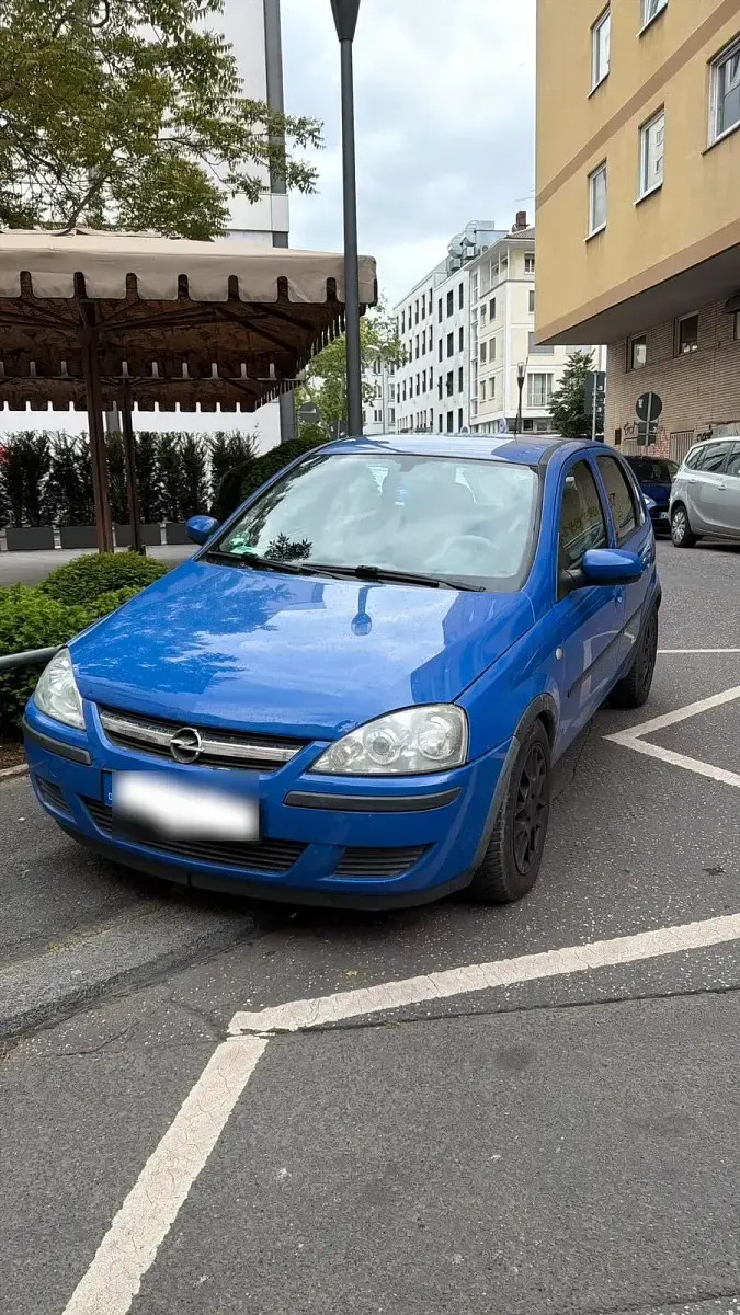Gebraucht Opel Corsa 80 PS (58 kW) 2004 Blau Kleinwagen