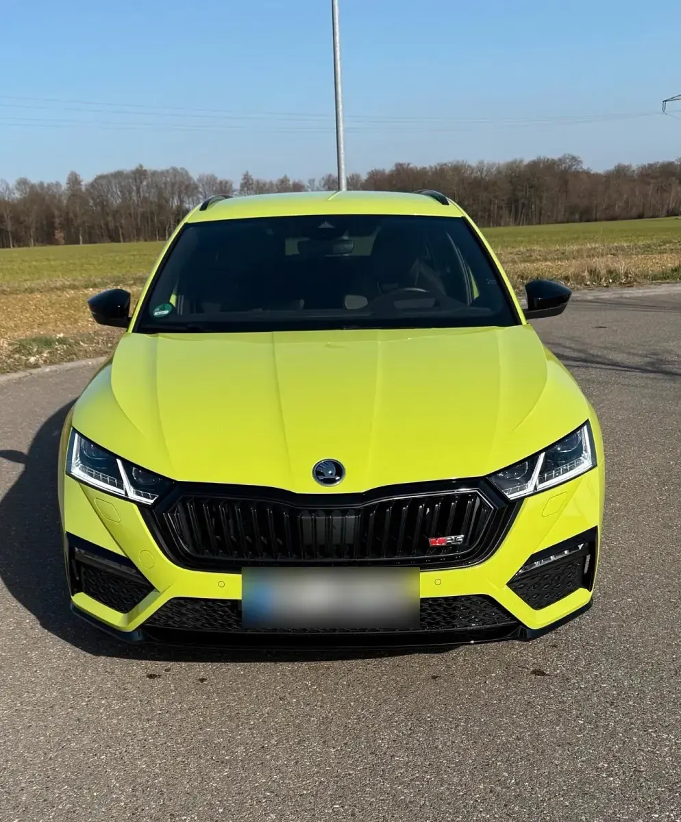 Gebraucht Skoda Octavia RS 245 PS (180 kW) 2023 Grün Kombi