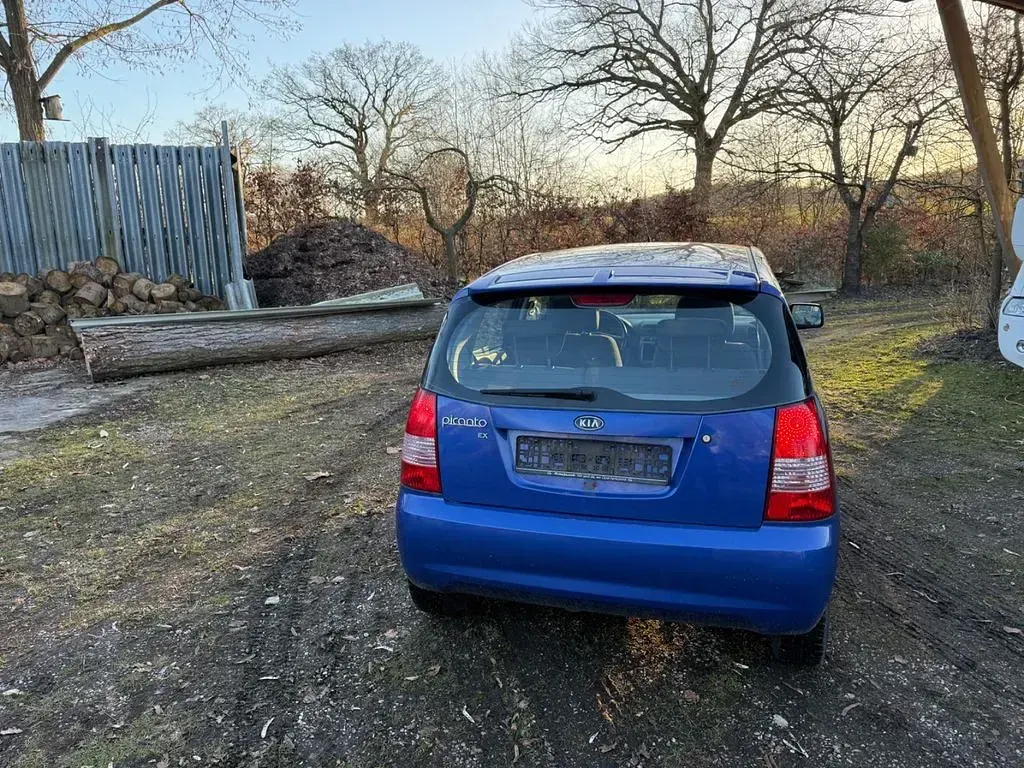 Gebraucht Kia Picanto EX 65 PS (47 kW) 2005 Blau Kleinwagen