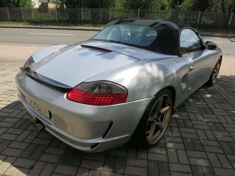 Brugt Porsche Boxster 204 HK (150 kW) 1997 Sølv Cabriolet