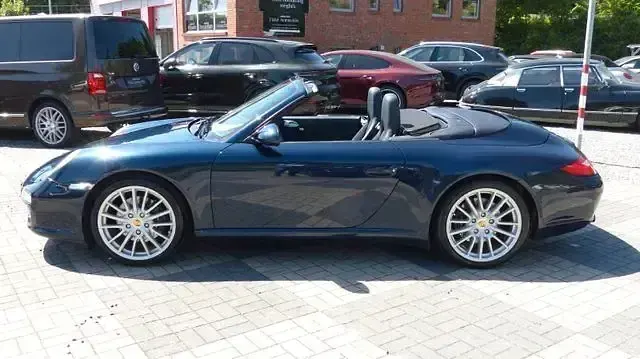 Gebraucht Porsche 911 Carrera Cabriolet 345 PS (253 kW) 2010 Blau Cabrio