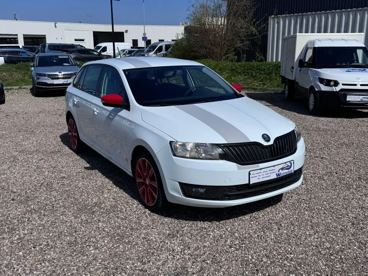 Second-hand Skoda Rapid 110 CP (80 kW) 2017 Alb Hatchback
