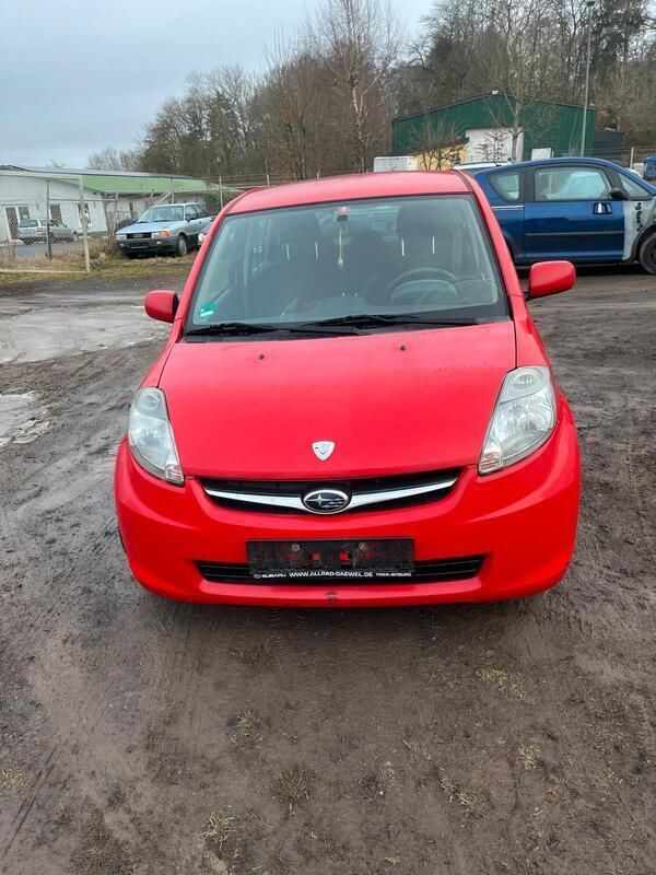 Rot Gebraucht 2009 Subaru Justy Kleinwagen | 3.150 € (Etwas zu teuer) - Bild 1/4