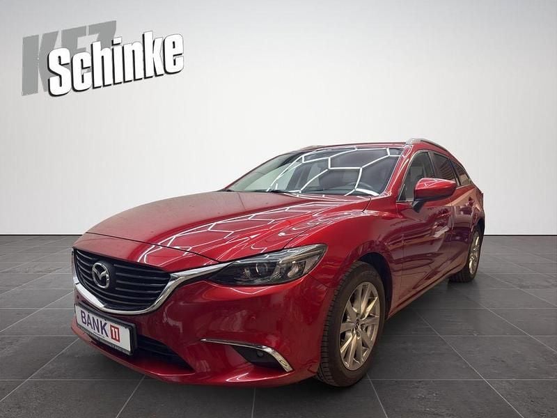 Gebraucht Mazda 6 Exclusive-Line 150 PS (110 kW) 2016 Rot Kombi