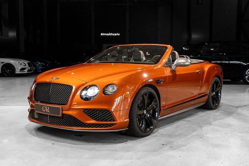 Orange Gebraucht 2016 Bentley Continental GT Convertible Cabrio | 132.000 € (Guter Preis) - Bild 1/4