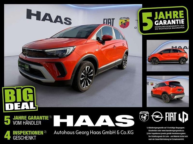 Power orange/dynamik orange (metallic) Gebraucht 2021 Opel Crossland Elegance SUV | 12.680 € (Fairer Preis) - Bild 1/4