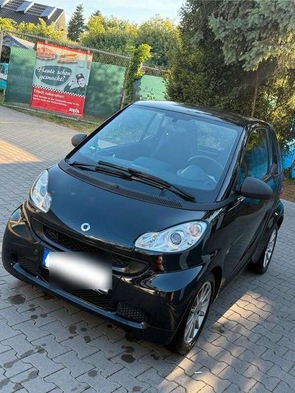 Schwarz Gebraucht 2012 Smart ForTwo Coupé Kleinwagen | 5.490 € - Bild 1/4