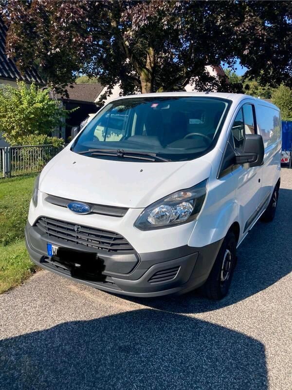 Weiß Gebraucht 2015 Ford Transit Custom Van / Kleinbus | 9.550 € - Bild 1/4