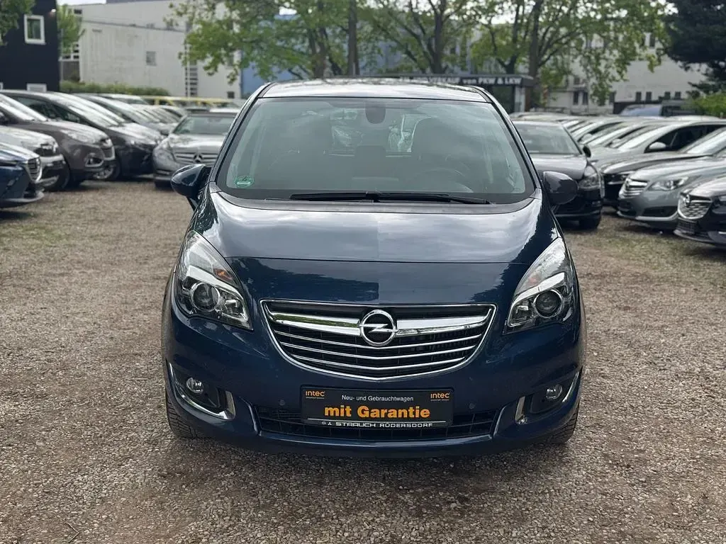 Usata Opel Meriva 120 CV (88 kW) 2017 Blu Monovolume
