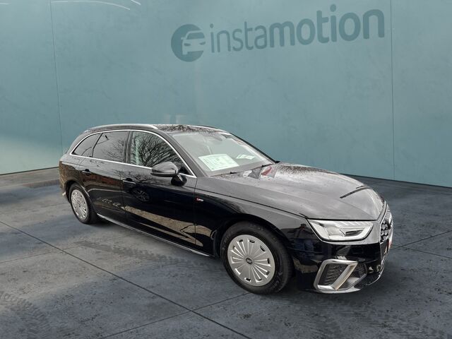Schwarz Gebraucht 2023 Audi A4 S-Line Kombi | 33.540 € (Fairer Preis) - Bild 1/2