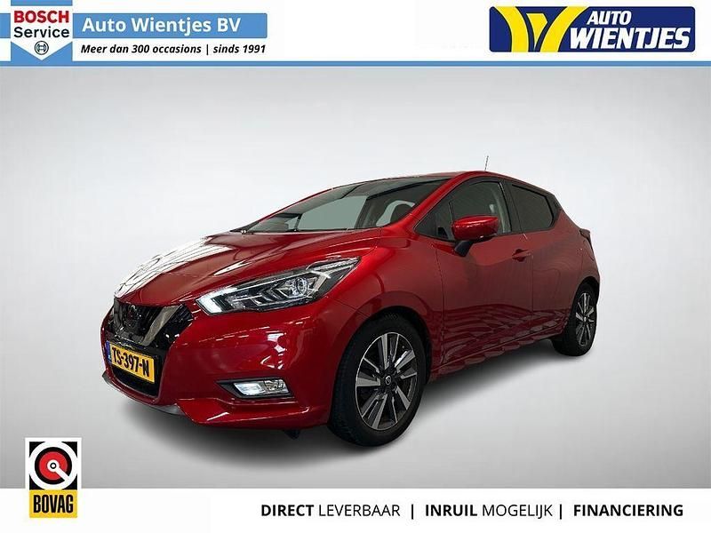 Rot Gebraucht 2018 Nissan Micra N-Connecta Limousine | 8.449 € (Guter Preis) - Bild 1/4