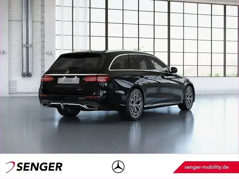 Gebraucht Mercedes E200 AMG 197 PS (144 kW) 2023 Schwarz Limousine