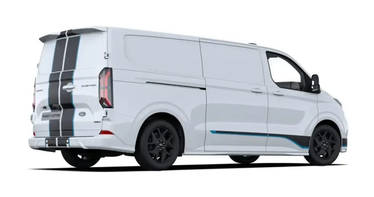 Neu Ford Transit Custom Sport 170 PS (125 kW) 2026 Frozen white Van / Kleinbus