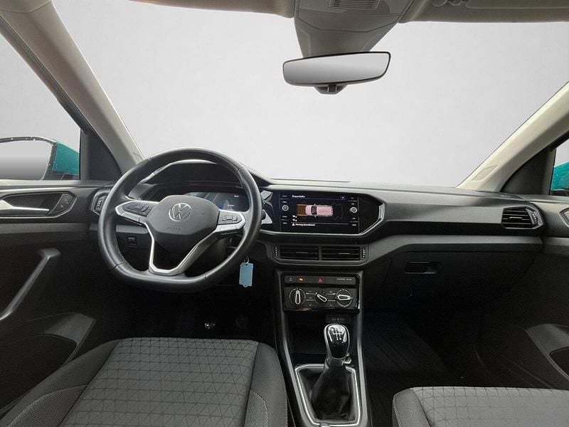 Gebraucht VW T-Cross Life 95 PS (69 kW) 2023 Makenatürkis metallic (metallic) SUV