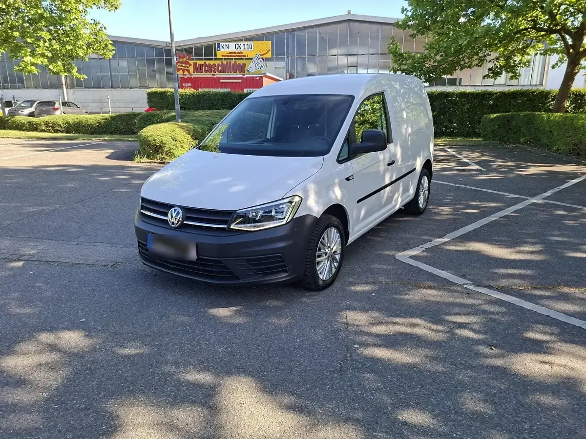 Gebraucht VW Caddy 105 PS (77 kW) 2017 Weiß Van / Kleinbus