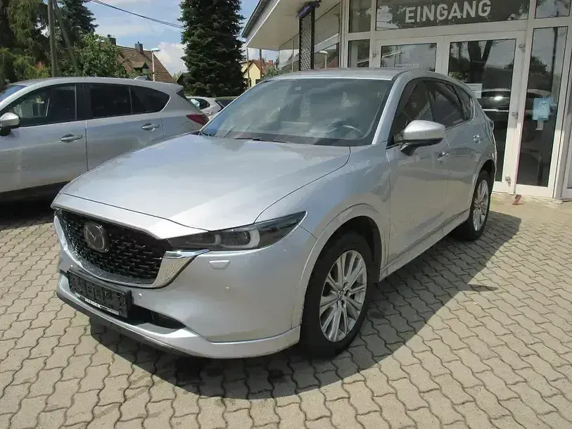 Gebraucht Mazda CX-5 Sports-Line 194 PS (142 kW) 2022 Sonic silver SUV