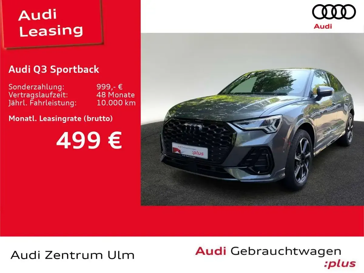 Gebraucht Audi Q3 S-Line 200 PS (147 kW) 2022 6y daytonagrau perleffekt SUV