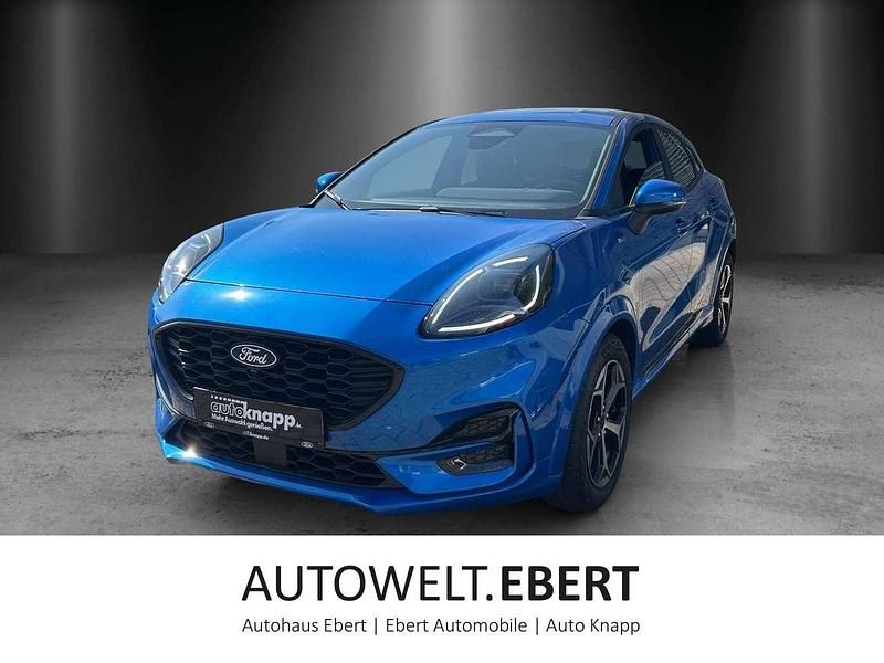Blau Gebraucht 2024 Ford Puma ST-Line SUV | 27.990 € (Etwas zu teuer) - Bild 1/4