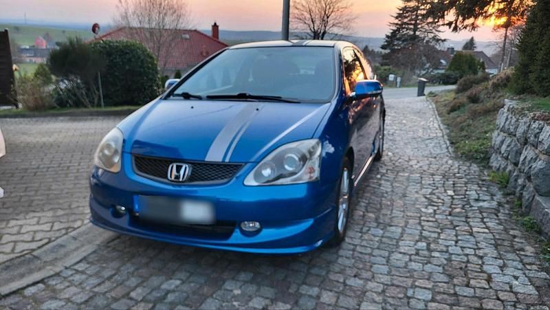Gebraucht Honda Civic 90 PS (66 kW) 2004 Blau Kleinwagen