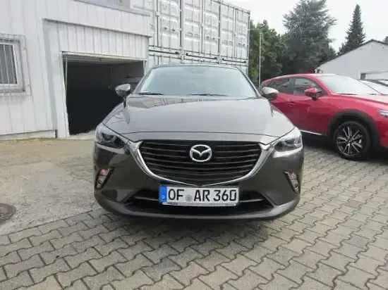 Gebraucht Mazda CX-3 120 PS (88 kW) 2017 Obsidiangrau metallic (metallic) SUV