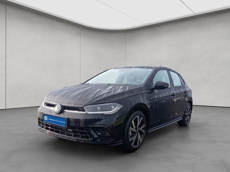 Schwarz Neu 2025 VW Polo R-line Limousine | 34.400 € - Bild 1/4